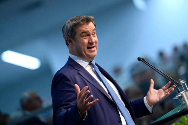 Bavarian state election: CSU top candidate Markus Söder