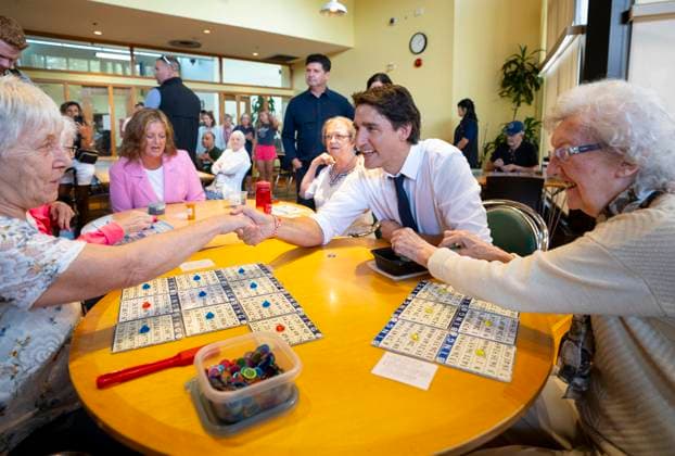 Canada, Justin Trudeau visits Hamilton, Ontario