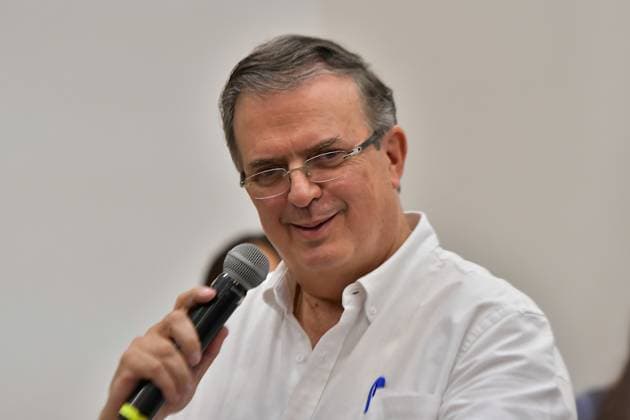 Mexico, Marcelo Ebrard campaign rally in Toluca