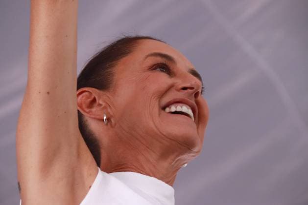 Mexico, Claudia Sheinbaum campaign rally in Veracruz