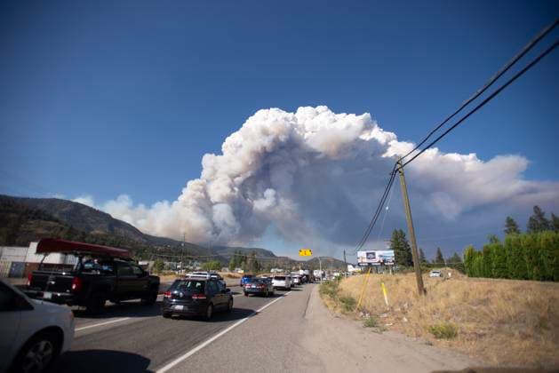 Forest fires in Canada