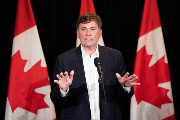 Canada, Dominic LeBlanc Press Conference in Charlottetown