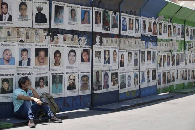 Mexico, International Day of the Disappeared in Mexico City