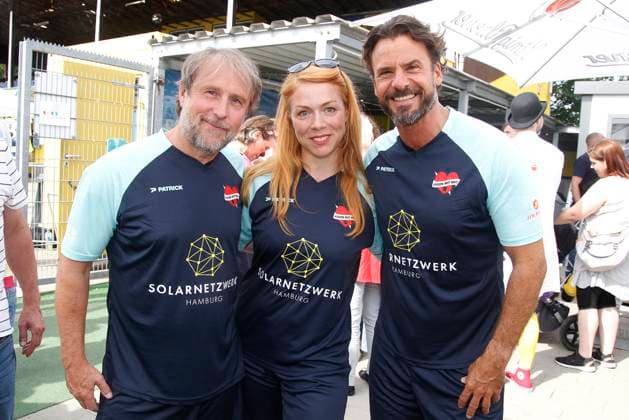 Charity football match Kicken mit Herz in Hamburg