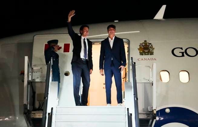 Canada, Justin Trudeau travels to Indonesia