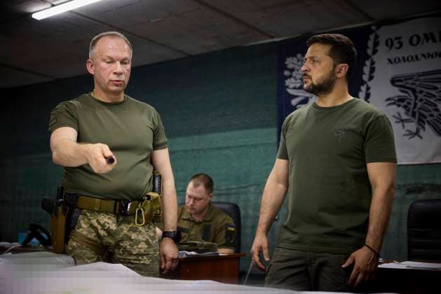 Ukraine: Volodymyr Zelenskyy sacks Chief of the General Staff Oleksandr Syrskyj – archive footage