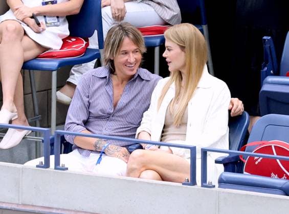 Tennis, US Open, Final, Celebrities in the stands