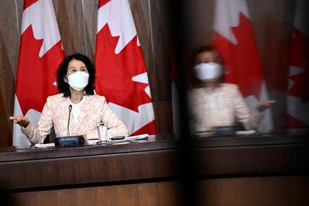 Canada, Press Conference with Dr Theresa Tam in Ottawa