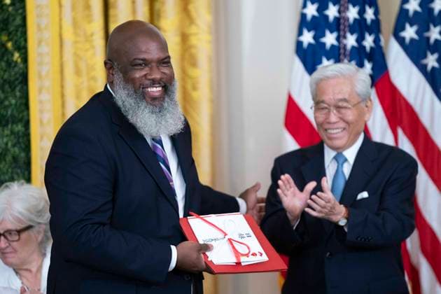 USA, Award of the Praemium Imperiale Laureate at the White House in Washington DC