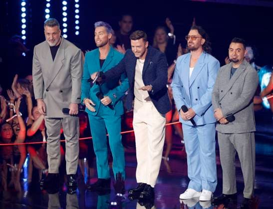 MTV Video Music Awards in Newark, NSYNC Reunion on Stage