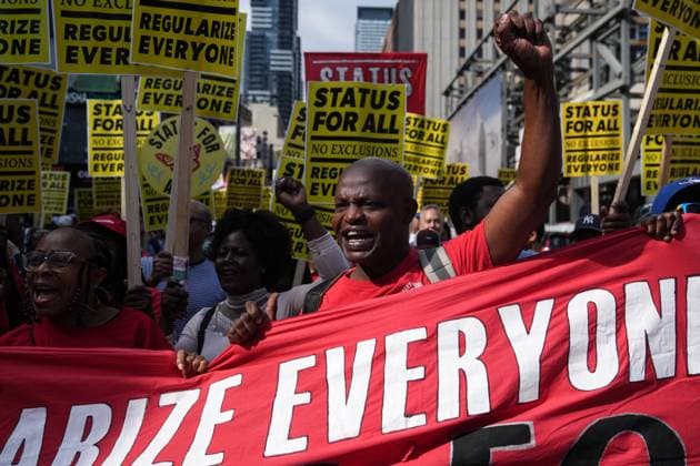 Canada, Toronto demonstration calls for right to stay for refugees and other groups
