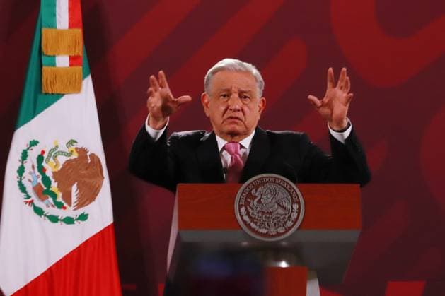 Mexico, President Andres Manuel Lopez Obrador Press Conference in Mexico City