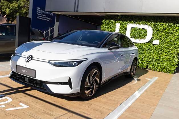 Vehicles, E-cars, VW ID.7