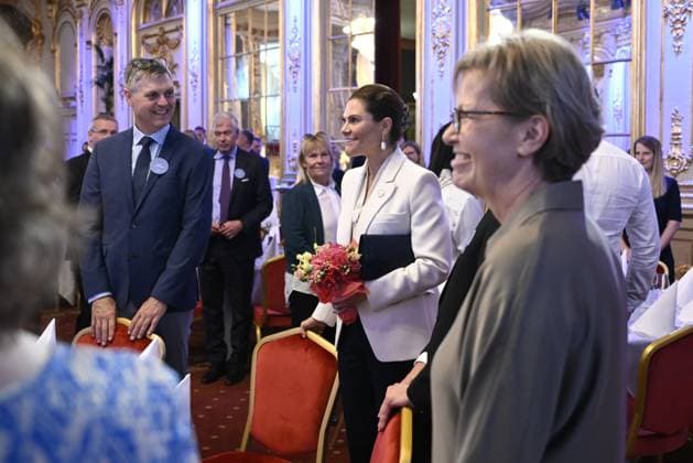 Sweden, Princess Victoria attends award ceremony in Stockholm