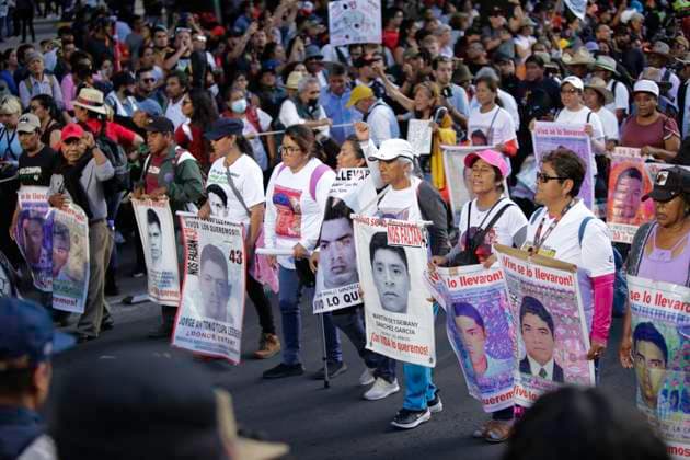 Mexico, protests on anniversary of disappearance of 43 students
