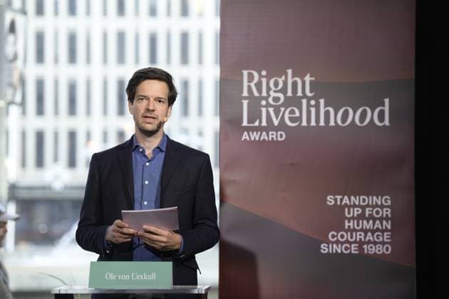 Right Livelihood Award, announcement of the laureates in Stockholm