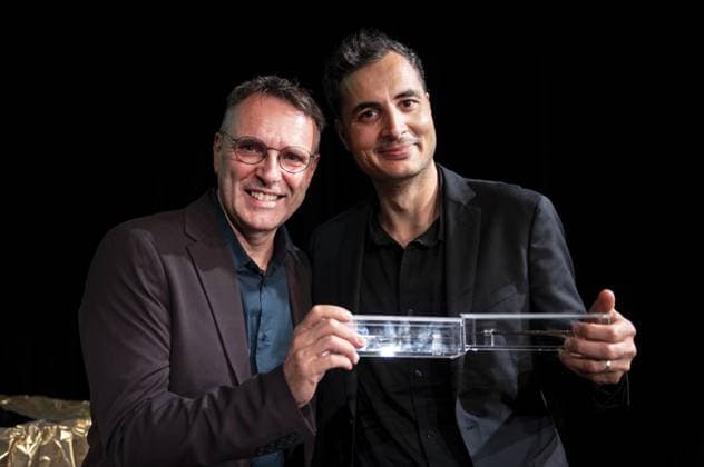 Childrens Book Ball with Golden Pencil Award in Amsterdam