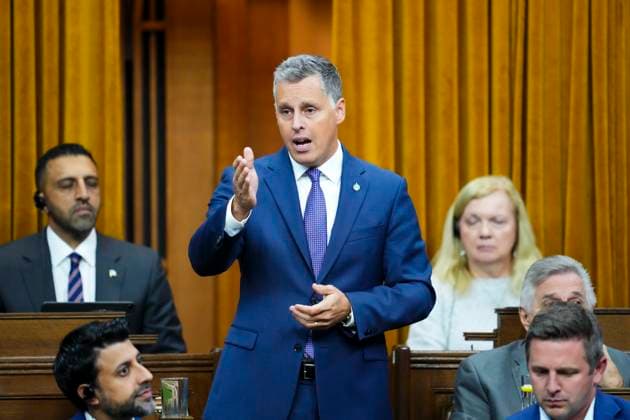 Canada, Peter Schiefke Speech in the House of Commons in Ottawa
