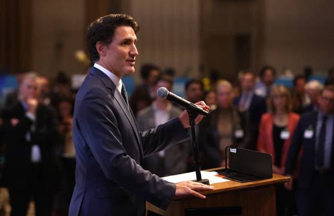 Canada, Justin Trudeau One Alberta. One Canada speech in Ottawa