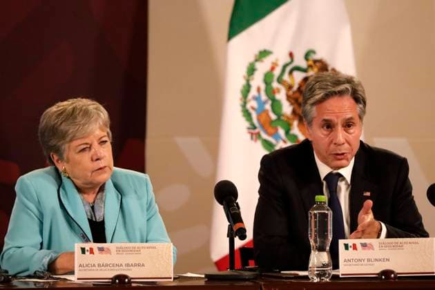 Mexico, US Secretary of State Antony Blinken at security dialogue in Mexico City