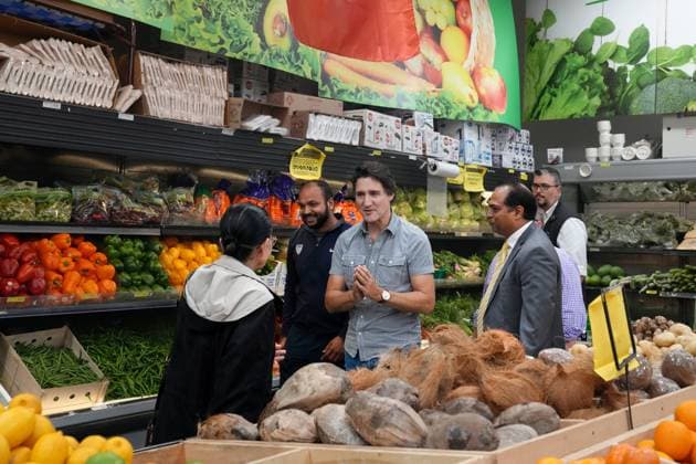 Canada, Justin Trudeau visits Cambridge