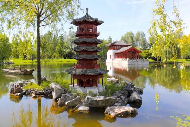 Travel, Parks and Gardens, Germany, Gärten der Welt in Berlin