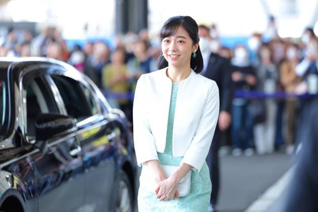 Princess Kako of Japan visits the Japan Open Tennis Championships