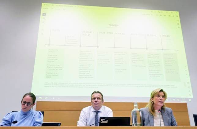 Brussels, terrorist attack on Swedish football fans, meeting of the commission of enquiry