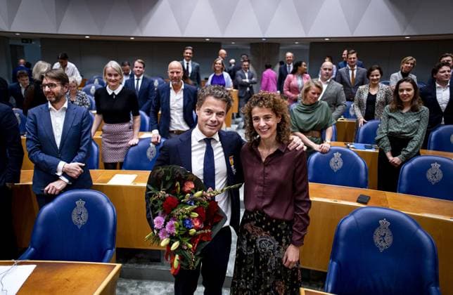 The Netherlands, Discharge and Award of the Order of Orange-Nassau to Jeroen van Wijngaarden