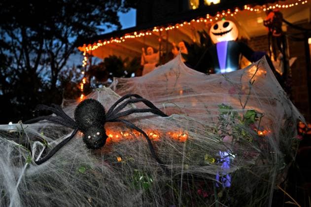 IMAGO Creative, Autumn, Scary houses on Halloween