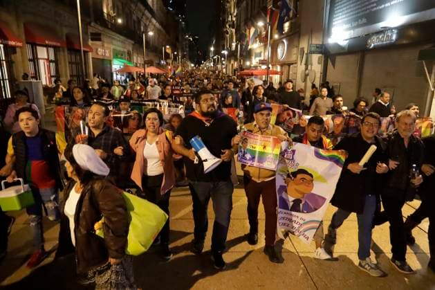 Mexico, LGBTTTIQ+ rally in Mexico City