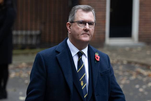 Jeffrey Mark Donaldson has been stripped of his knighthood, archive photos