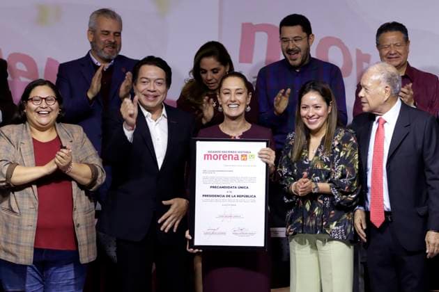 Mexico, Claudia Sheinbaum confirmed as presidential candidate for party alliance