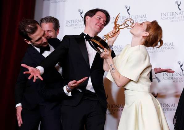 Emmy Awards in New York, award for German series Die Kaiserin as best drama series