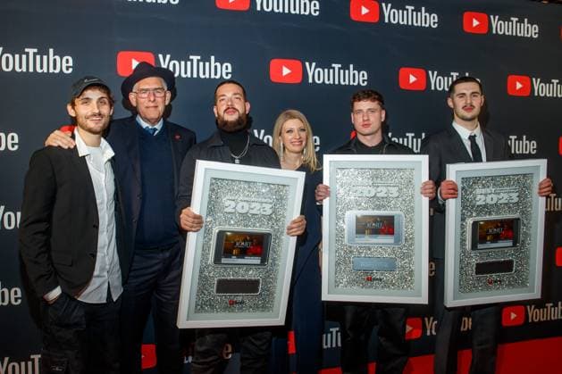 YouTube Music Artist Dinner Award in Berlin