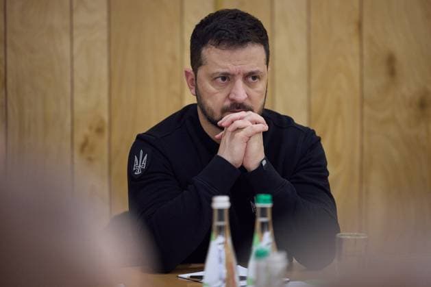 Ukraine, President Volodymyr Zelensky wants to ask the US Senate for support, archive pictures