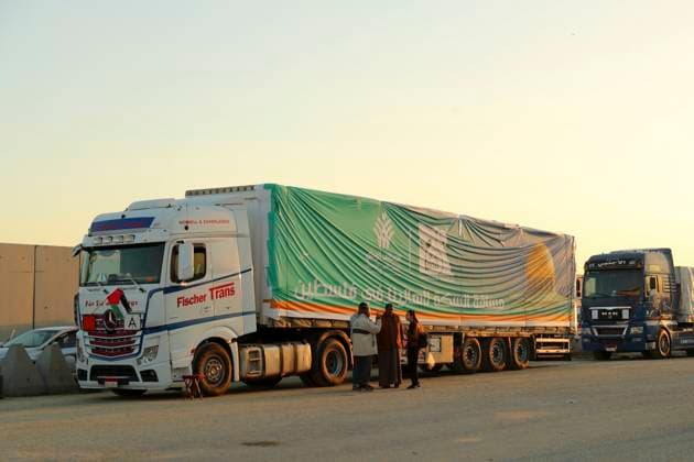 Israel wants to allow more aid supplies into Gaza, Archiviblder