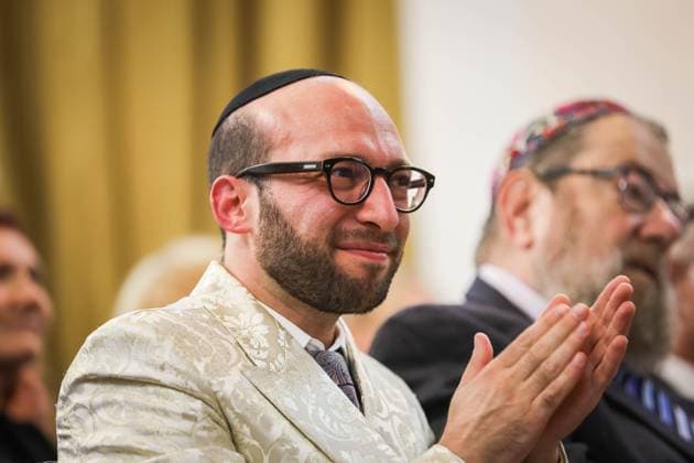Saxon rabbi Akiva Weingarten on trial for money laundering - Stock photos