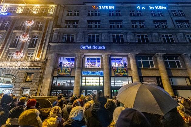 NRW, traditional Advent concert in Cologne