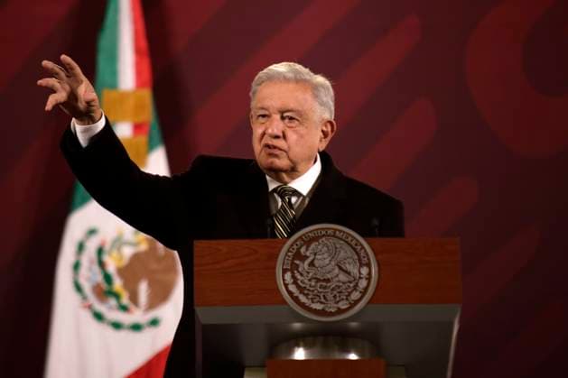 Mexico City, Andres Manuel Lopez Obrador Press conference