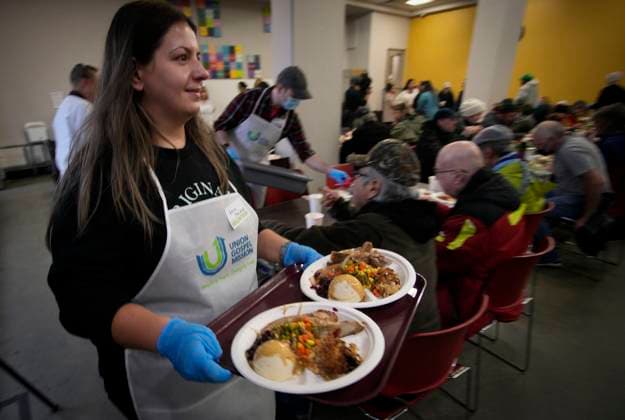 Canada, feeding the needy in Vancouver