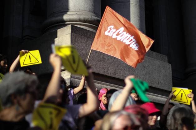 Referendum in Chile: Citizens vote against new constitution, archive images