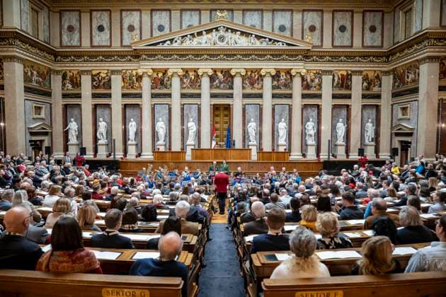 Austria, Christmas concert at the Federal Assembly in Vienna