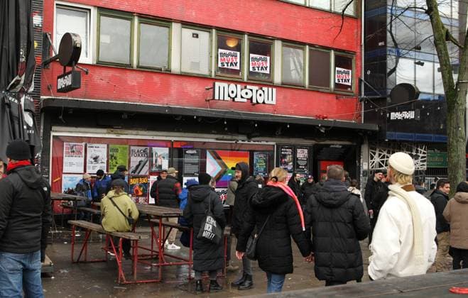 Hamburg, Molotow music club in St. Pauli