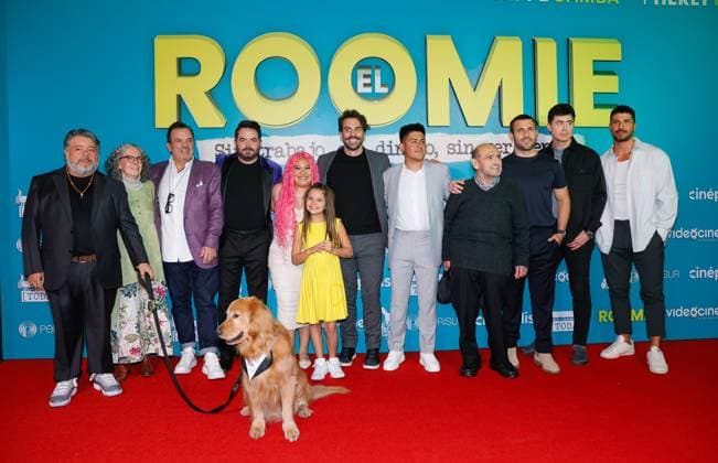 Roomie film premiere in Mexico City