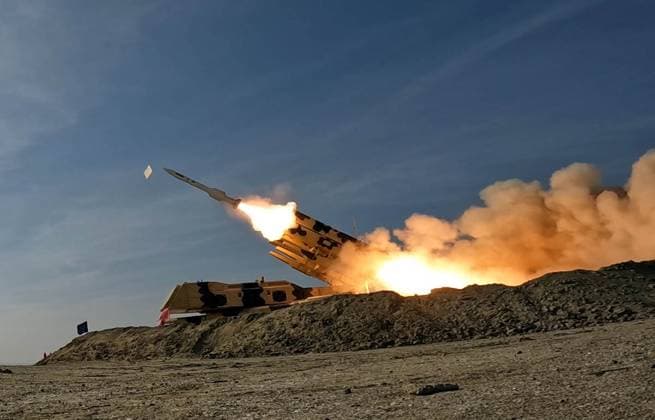 Iran, military exercise in the Persian Gulf