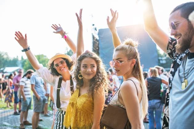 IMAGO Creative, Lifestyle, festival mood in summer