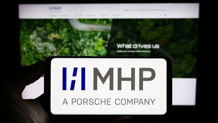 Porsche sells its consultancy subsidiary MHP to an Indian company, archive images