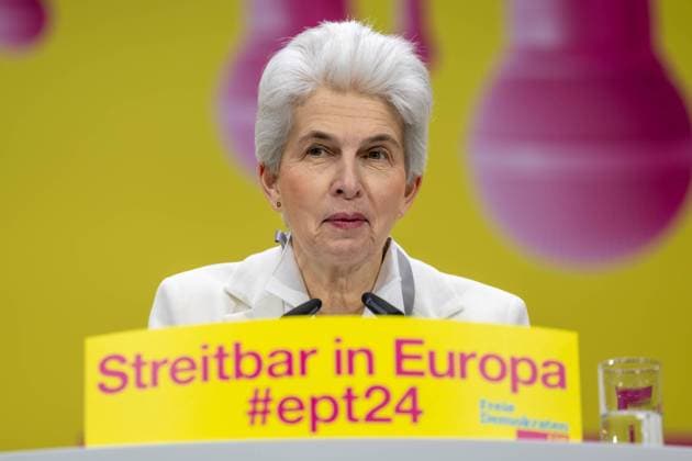European elections 2024, FDP top candidate Marie-Agnes Strack-Zimmermann