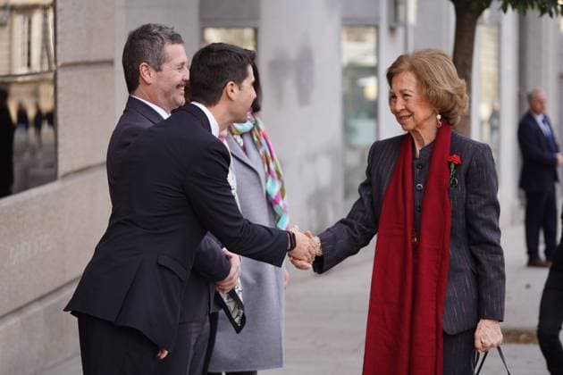 King Sofia visits music school in Madird